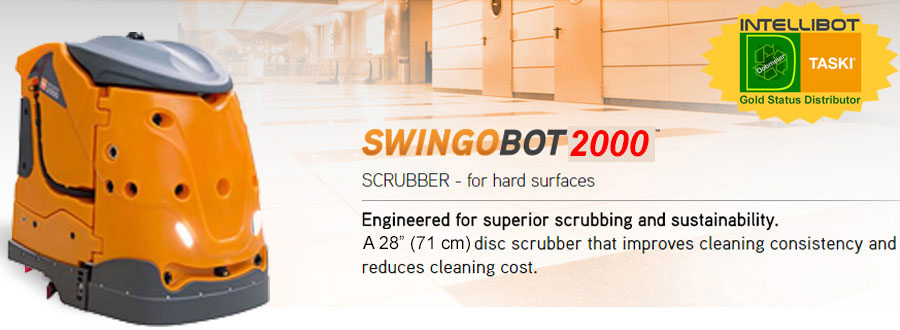 Taski Intellibot Swingobot cleaning AMR Diversey JohnsonControls